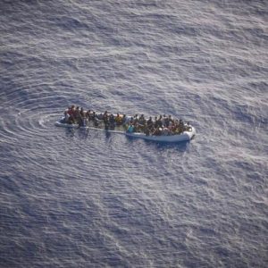 radeau des migrants