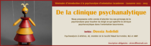 22-23 Seminaire introduction psychanalyse- banner web