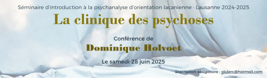 Conférence de Dominique Holvoet<br> Lausanne, 28 juin 2025