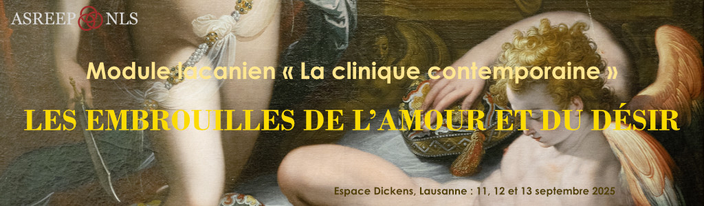 Module lacanien  <em>La clinique contemporaine</em><br>«Les embrouilles de l’amour et du désir»<br>Lausanne, septembre 2025